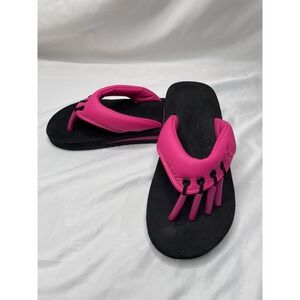 YOGA TOES Sandals Toe Separator Pink Flip Flops Size M Women Bunion Pedicure